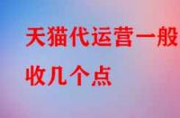 天貓代運(yùn)營(yíng)一般收幾個(gè)點(diǎn)？有哪些運(yùn)營(yíng)模式？