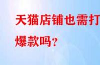 天貓店鋪也需打造爆款嗎？