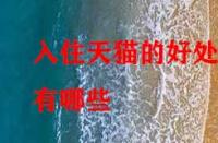 入住天貓的好處有哪些？它的優(yōu)勢(shì)在哪里？