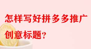 拼多多代運(yùn)營(yíng)
